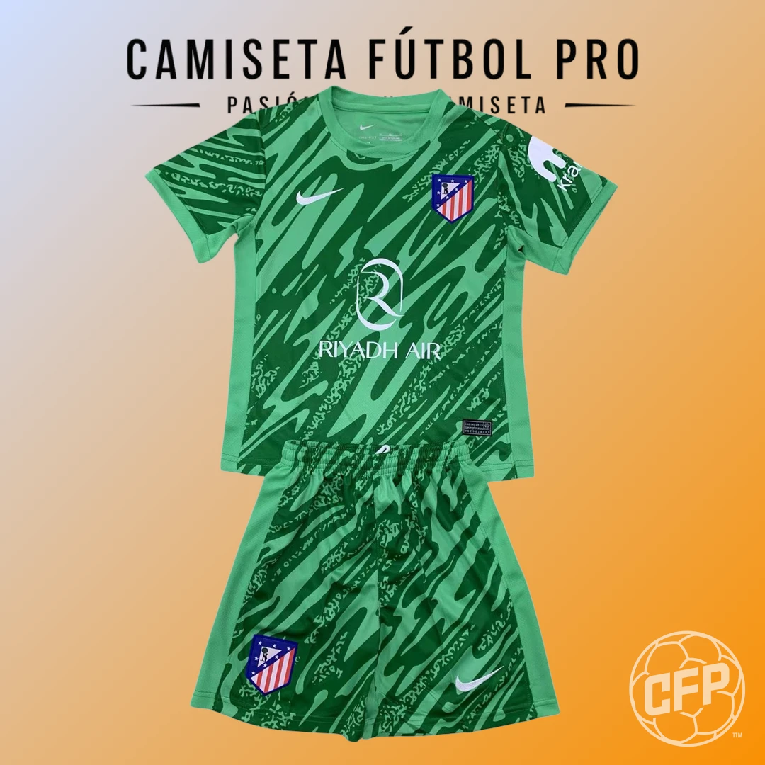 La-Liga-Atletico-de-Madrid-2024-25-Primera-Equipacion-Niños-Aficionado-Portero-1